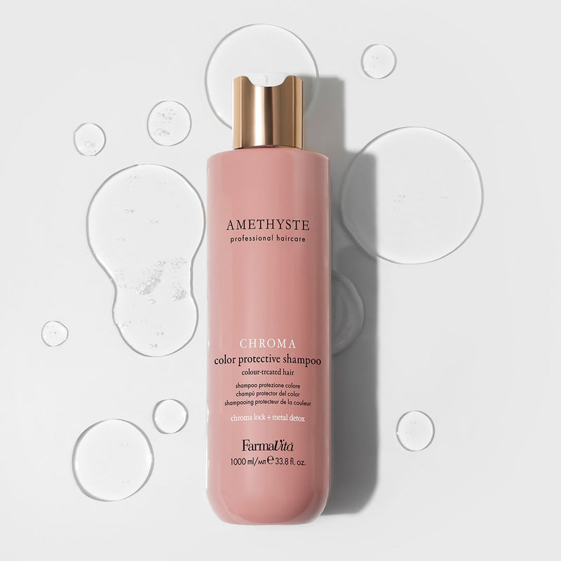 Afbeelding laden in galerijviewer, Farmavita amethyste chroma color protective shampoo 250ml
