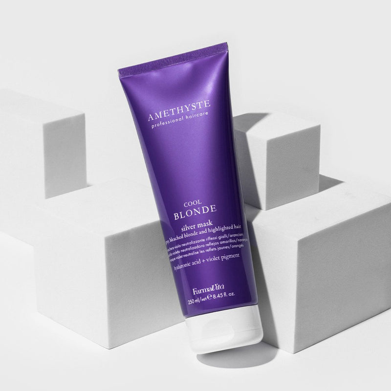 Afbeelding laden in galerijviewer, Farmavita amethyste cool blonde silver masker 250ml
