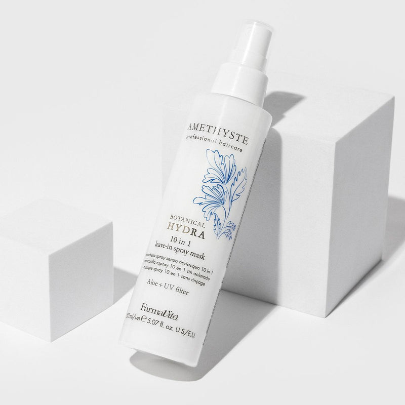 Afbeelding laden in galerijviewer, Farmavita amethyste botanical hydra 10 in 1 leave-in spray masker 150ml
