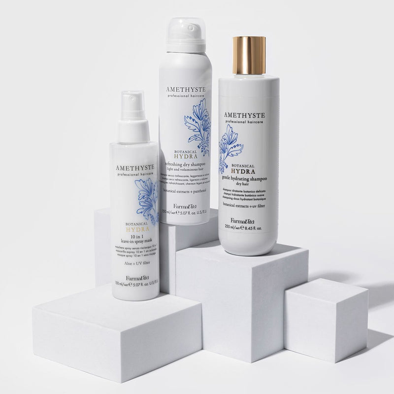 Afbeelding laden in galerijviewer, Farmavita amethyste botanical hydra refreshing dry shampoo 150ml
