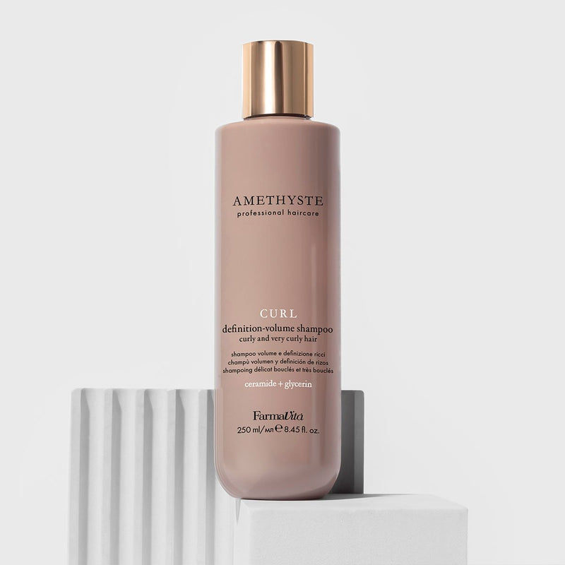 Afbeelding laden in galerijviewer, Farmavita amethyste curl definition-volume shampoo 250ml
