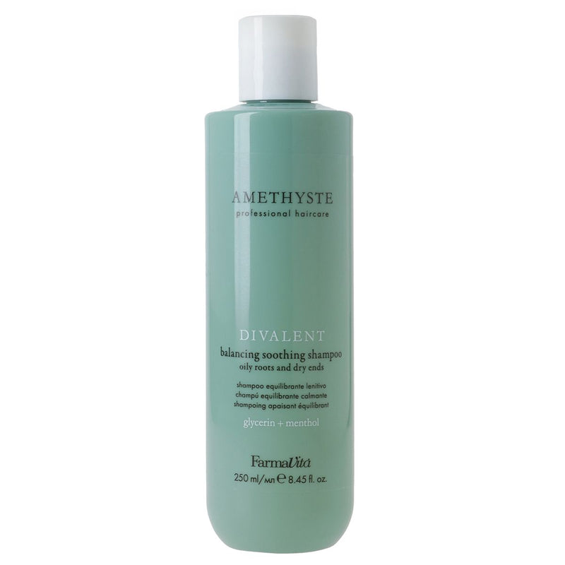 Afbeelding laden in galerijviewer, Farmavita amethyste divalent balancing soothing shampoo 250ml
