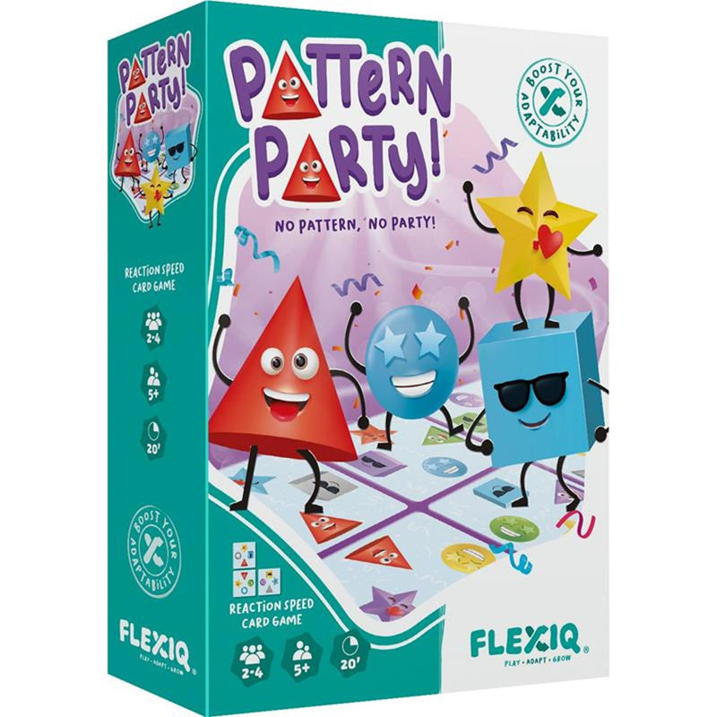 Afbeelding laden in galerijviewer, Flexiq pattern party! kaartspel
