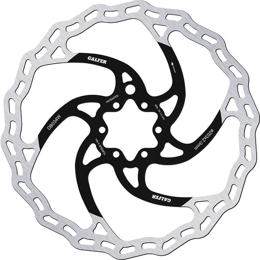 Galfer bike wave® fixed 6-bolt rotor disc for e-bike