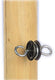 Gallagher 2-weg poortgreepanker zwart hout (4) - 010738 010738