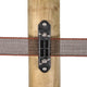 Gallagher turboline hoekisolator met vleugelmoer (5) - 016702 016702