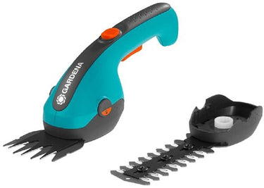 Gardena accu gras- buxusschaar classiccut li grasschaar (turquoise zwart, incl. li-ion-accu 2,5ah)