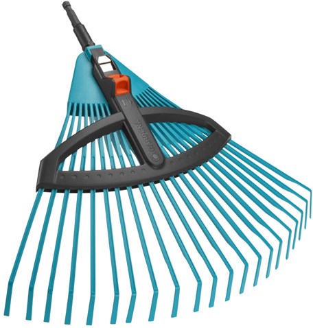 Gardena combisystem kunststof verstelbare bladhark (turquoise, 3099-20)