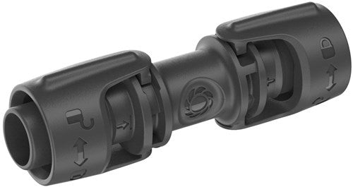 Gardena koppeling 13 mm (1 2 ) connector (donkergrijs, 3 stuks)