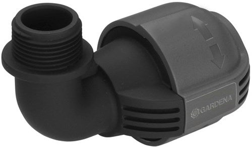 Gardena sprinklersysteem - l-stuk 25mm x 3 4 buitendraad