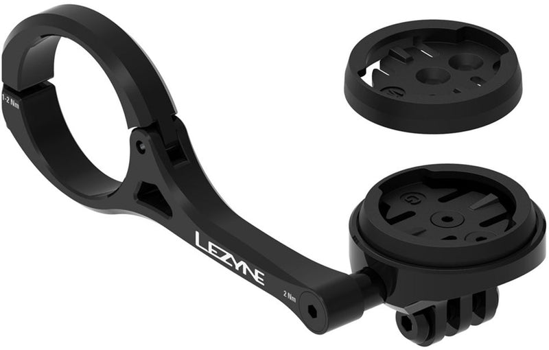 Afbeelding laden in galerijviewer, Lezyne garmin wahoo gps forward mount with gopro
