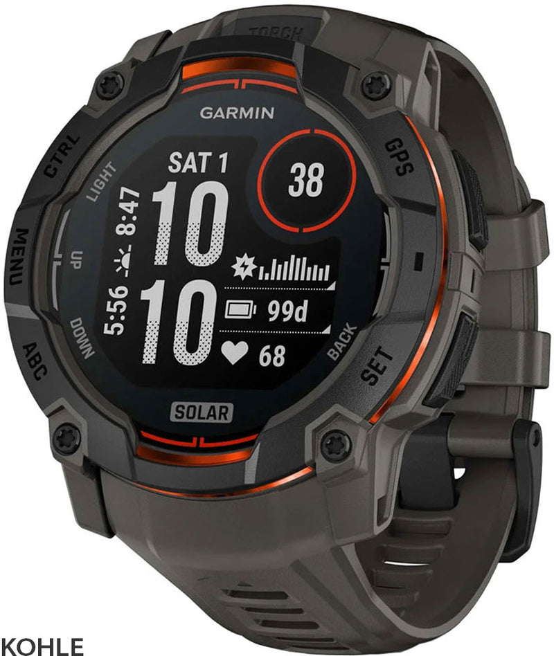 Afbeelding laden in galerijviewer, Garmin instinct® 3 solar 50mm - gps multisport smartwatch
