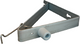 Gb deuropvaneugel haaks compleet 275x250x330 40x4 a2 etiket | 1 stuk - 72464