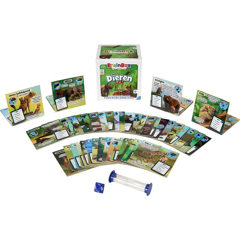 Afbeelding laden in galerijviewer, Brainbox dieren bordspel
