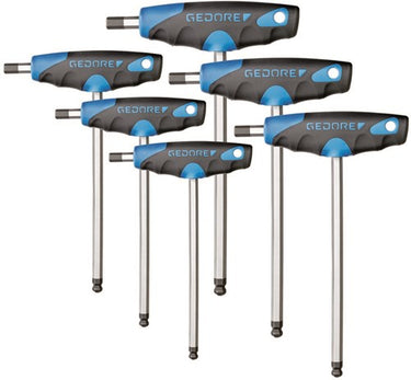 Gedore 2c t-greep stiftsleutelset | 6-dlg - 2998777