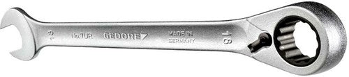 Afbeelding laden in galerijviewer, Gedore ringratel steeksleutel 13 mm - 2297302
