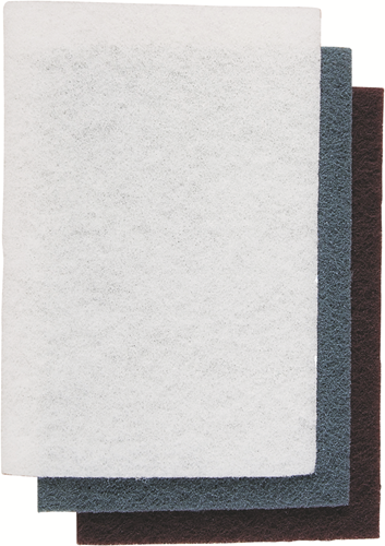 Enzo gerson schuurpads | fijn | wit - 20.600.51