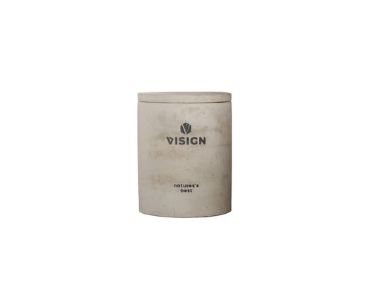 Visign nature geurkaars beton - nature's best