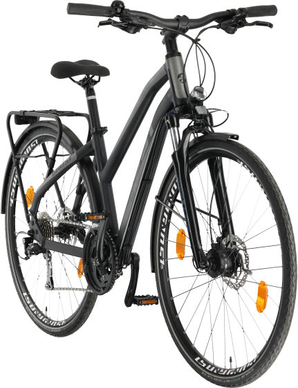 Afbeelding laden in galerijviewer, Ghost square 28 inch xs dames 27v zwart grijs
