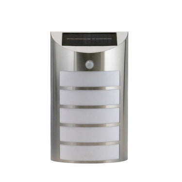 Ezolar led solar wandlamp met 5 leds en sensor