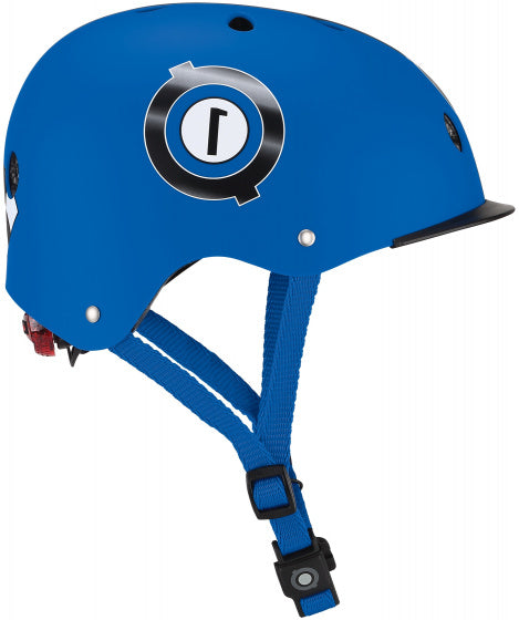 Afbeelding laden in galerijviewer, Globber Lights helm blauw maat 48-53 cm
