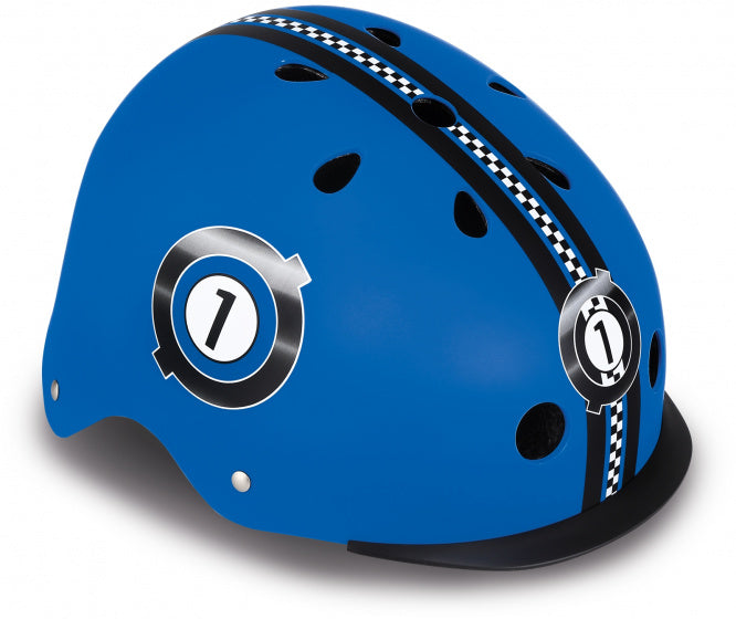 Afbeelding laden in galerijviewer, Globber Lights helm blauw maat 48-53 cm
