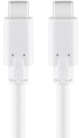 Afbeelding laden in galerijviewer, Enzo goobay usb-c - usb-c laadkabel 1m wit - 9550205
