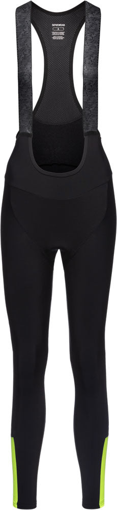 Afbeelding laden in galerijviewer, Gorewear swiftride thermo + - women's bib shorts with pad | l 42
