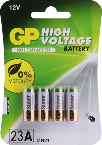 Afbeelding laden in galerijviewer, Gp 23a 12 volt alkaline blister 4 3011961
