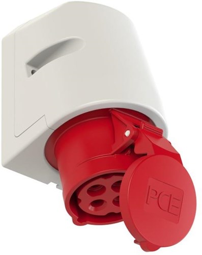 Gp cee 4p 16a 400v opbouw wcd rood - 6313154