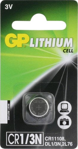Afbeelding laden in galerijviewer, Gp cr1 3n lithium 3 volt blister 1
