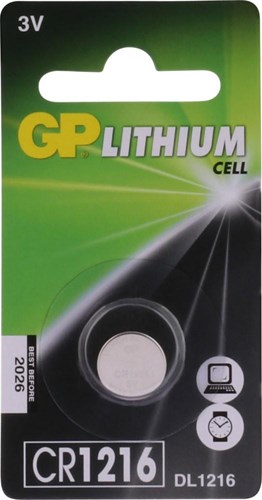 Afbeelding laden in galerijviewer, Gp cr1216 lithium 3 volt blister 1 3212285
