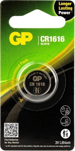 Afbeelding laden in galerijviewer, Gp cr1616 lithium 3 volt blister 1 3212299
