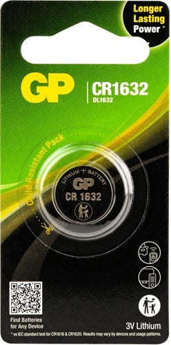 Afbeelding laden in galerijviewer, GP - CR1632 Lithium-knoopcel 3V 1PK
