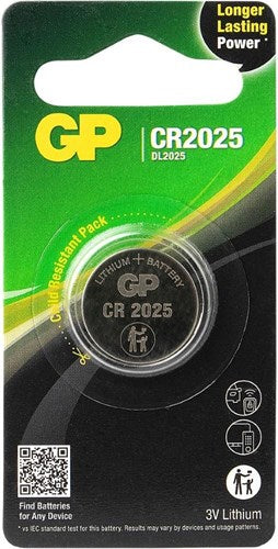 Afbeelding laden in galerijviewer, Gp cr2025 lithium 3 volt blister 1 3212302
