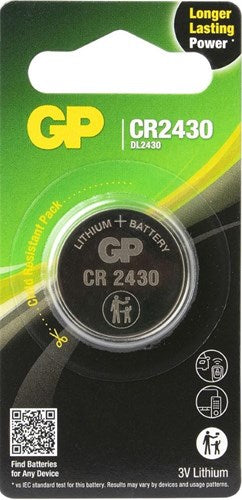 Afbeelding laden in galerijviewer, GP - CR2430 Lithium-knoopcel 3V 1PK
