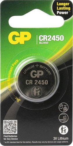 Afbeelding laden in galerijviewer, GP - CR2450 Lithium-knoopcel 3V 1PK
