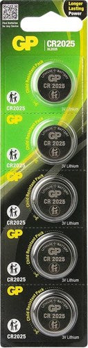 Afbeelding laden in galerijviewer, Gp cr2025 lithium 3volt blister 5 - 3212344
