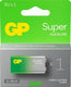 Gp super alkaline 9 volt 6lr61 1604a 3012425