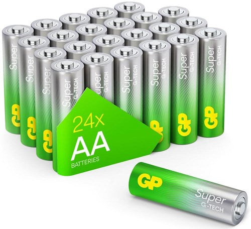 Afbeelding laden in galerijviewer, Gp super alkaline batterij aa doos(24) - 3012290
