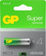 Super alkaline AA-batterijen 4PK