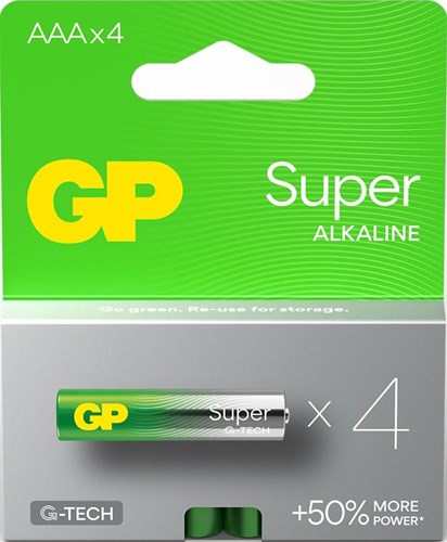 Afbeelding laden in galerijviewer, Super alkaline AAA-batterijen 4PK
