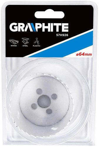 Afbeelding laden in galerijviewer, Graphite gatenboor 64 x 38 mm - 6480365

