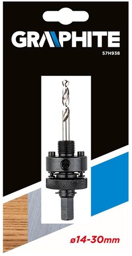 Afbeelding laden in galerijviewer, Graphite gatenboor adaptor | startset | 14-30mm - 6480345
