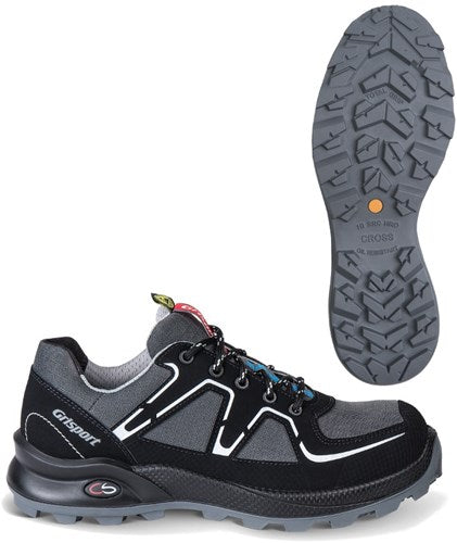 Afbeelding laden in galerijviewer, Grisport safety cross safety ariel 33601 dames laag s3 grijs zilver - maat 39 - 00.049.006.39
