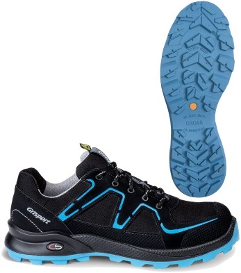 Grisport safety cross safety enduro 33604 laag s3 grijs blauw - maat 44 - 00.049.009.44