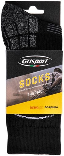 Afbeelding laden in galerijviewer, Grisport thermo sokken 25111 | zwart grijs | maat 50 - 00.048.180.47
