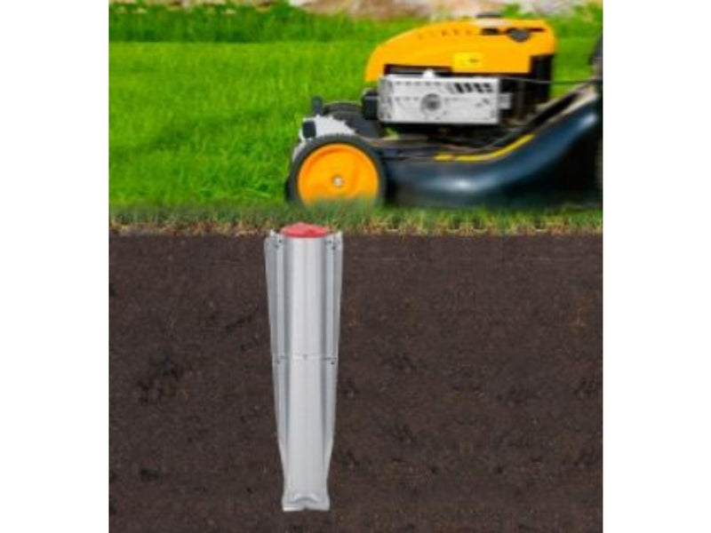Afbeelding laden in galerijviewer, Brabantia droogmolen lift-o-matic 50mtr met metalen grondanker
