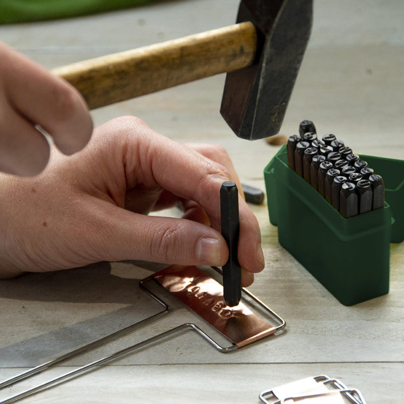 Afbeelding laden in galerijviewer, Esschert design stempel je eigen plantenlabels (exclusief labels) slagletters
