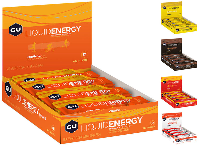 Afbeelding laden in galerijviewer, Gu liquid energy gel box of 12
